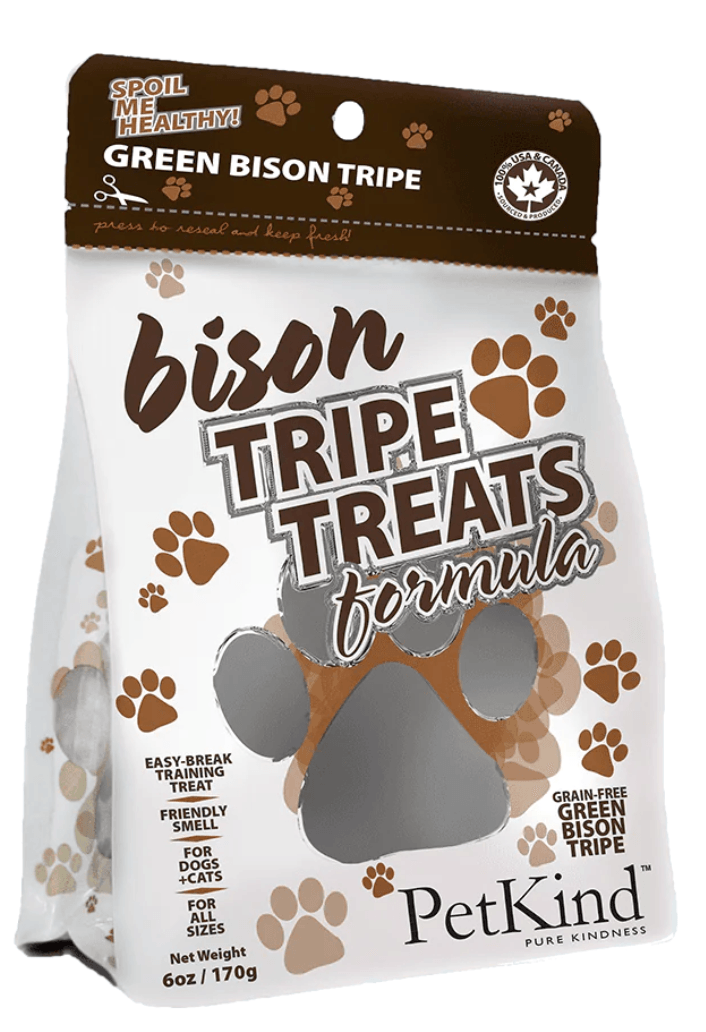 PETKIND GREEN BISON TRIPE TREAT 170G