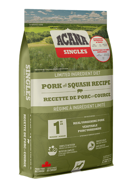 Acana Dog Singles Pork & Squash (5.4kg)