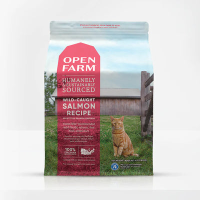 OPEN FARM SALMON CAT DRY 8LB - Tail Blazers Etobicoke
