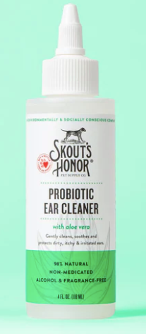 Skout's Honor Probiotic Ear Wash for Dogs (4oz) - Tail Blazers Etobicoke