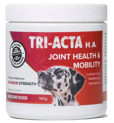 TRI-ACTA H.A DOG JOINT FORMULA 140G - Tail Blazers Etobicoke