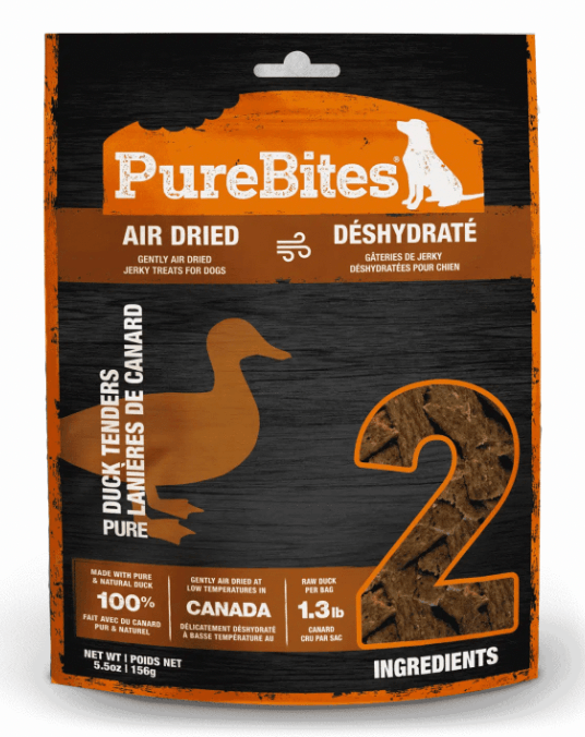 PureBites Air-Dried Duck Jerky Treat (5.5oz)