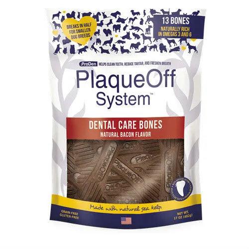 ProDen Plaque-Off Bacon Dental Bones (17oz)