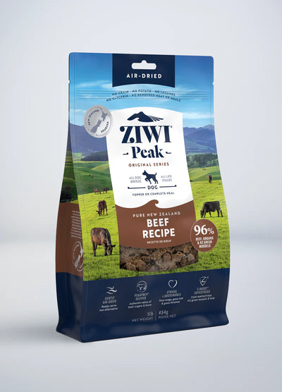 Ziwi Ziwipeak Dog Air-Dried Beef (1kg) - Tail Blazers Etobicoke