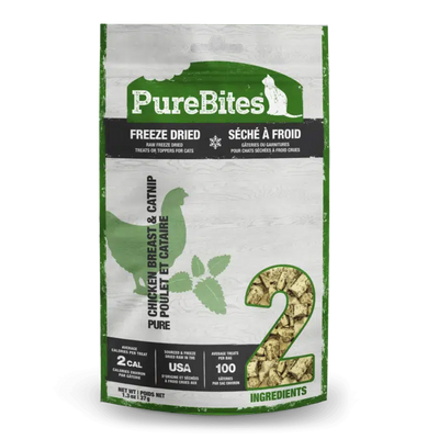 PureBites Cat Freeze-Dried Chicken Breast & Catnip Treat (37g) - Tail Blazers Etobicoke