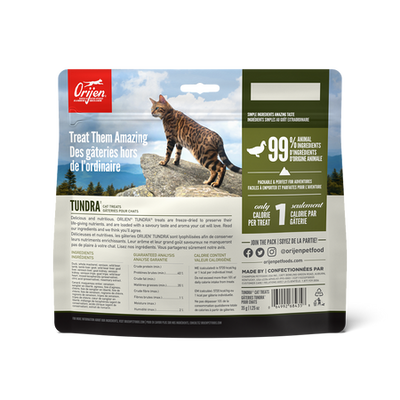 Orijen Freeze Dried Tundra Cat Treat (35g) - Tail Blazers Etobicoke