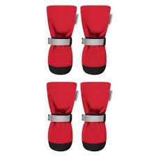 CAN POOCH SOFT SHIELD BOOTS RED 1