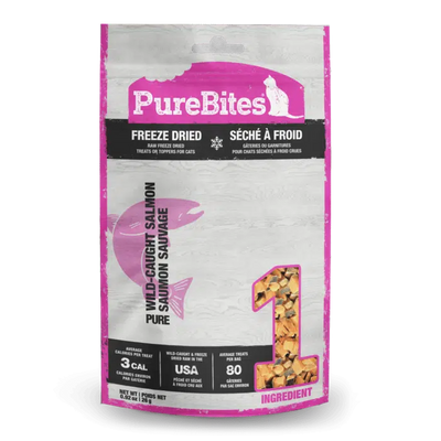 PureBites Cat Freeze-Dried Salmon Treat (26g) - Tail Blazers Etobicoke