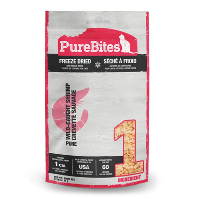 PureBites Cat Freeze-Dried Shrimp Treat (11g) - Tail Blazers Etobicoke