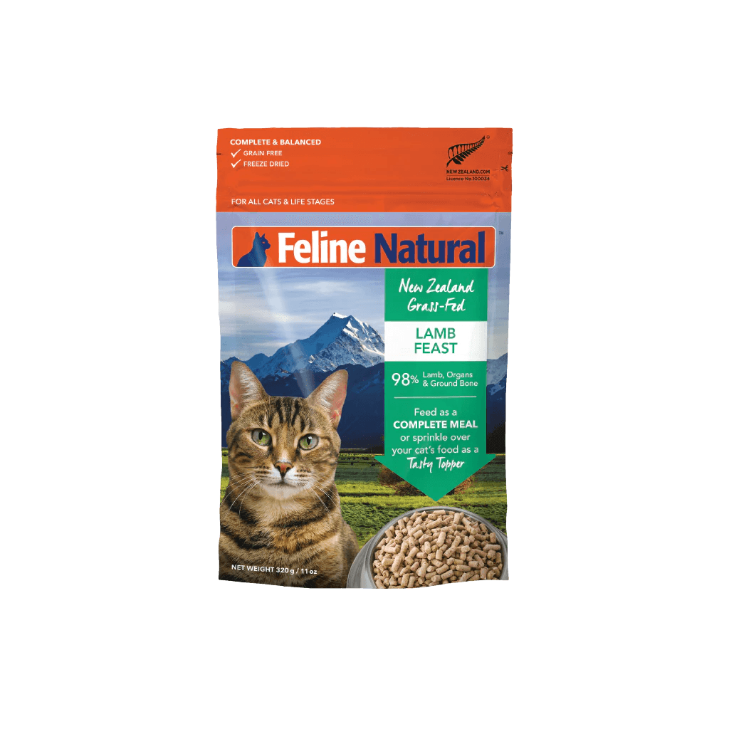 Feline Natural Freeze-Dried Lamb Feast (320g)