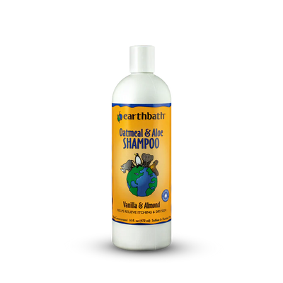Earth Bath Oatmeal & Aloe Shampoo with Vanilla & Almond (16oz) - Tail Blazers Etobicoke