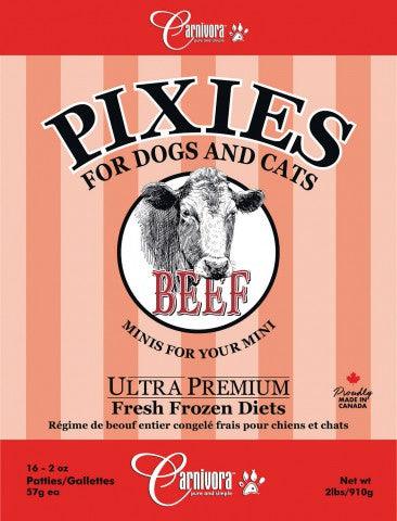 Carnivora Pixies Beef Diet (2lb)
