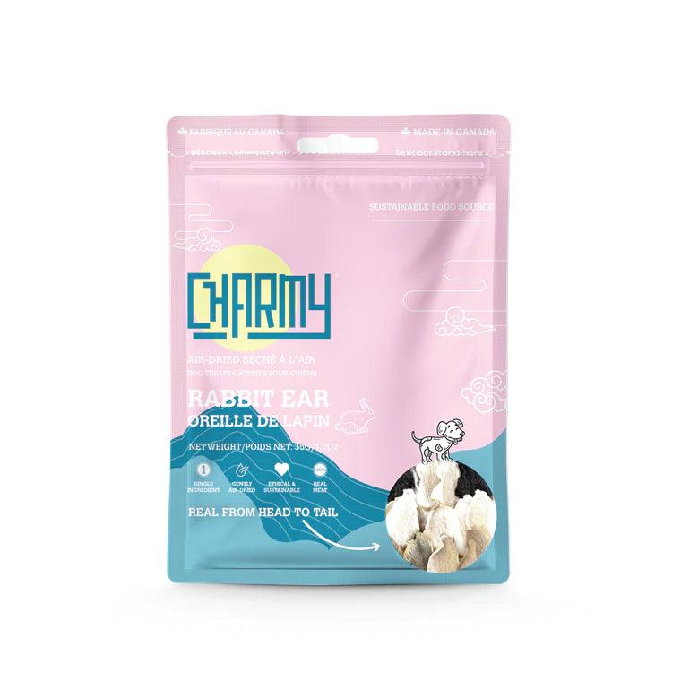 Charmy Pet Dehydrated Fur-On Rabbit Ears (35g)