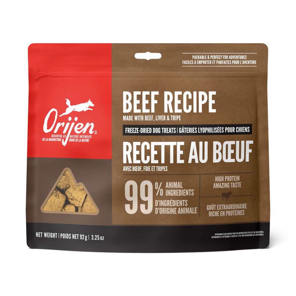 Orijen Freeze Dried Beef Dog Treat (92g)