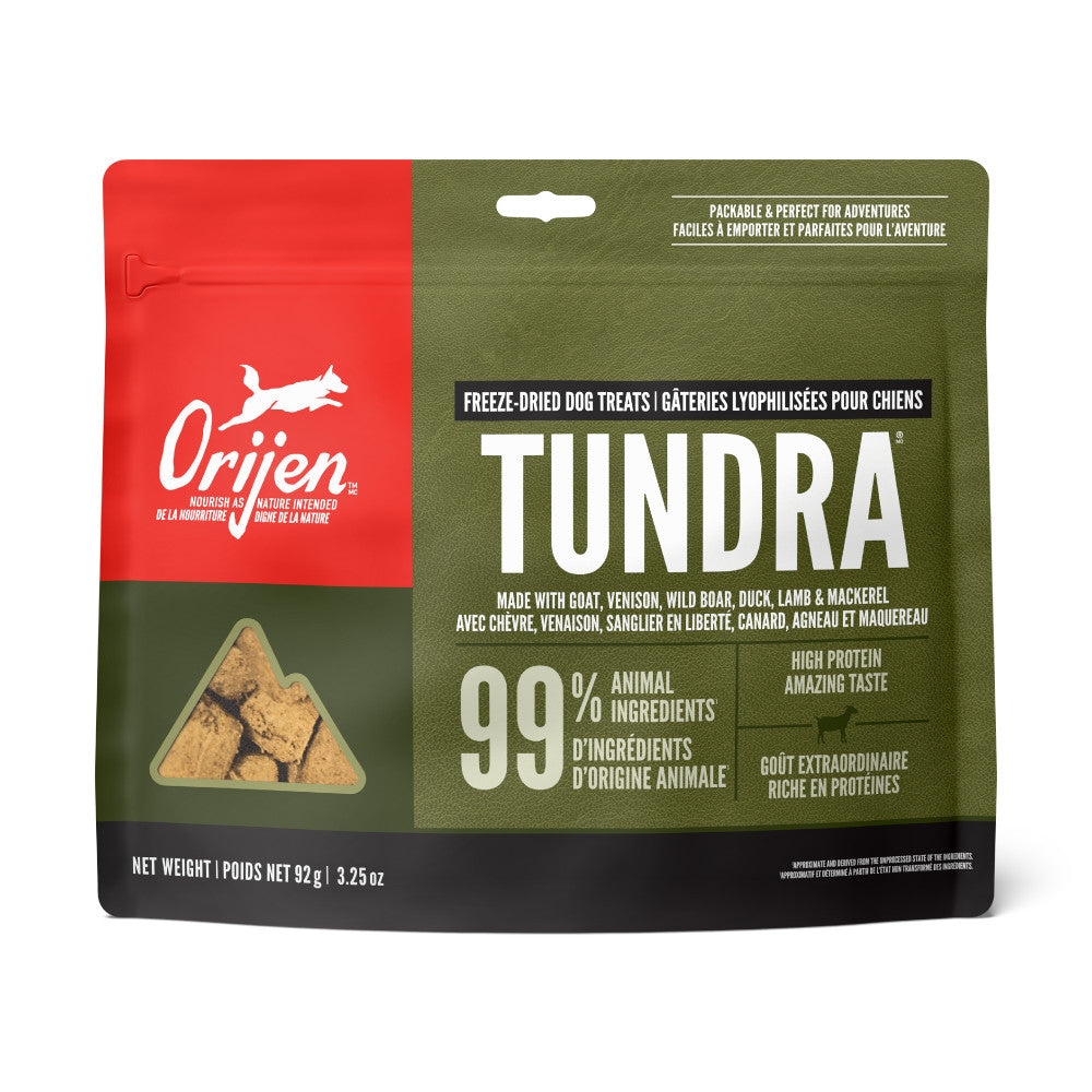 Orijen Freeze Dried Tundra Dog Treat (92g)