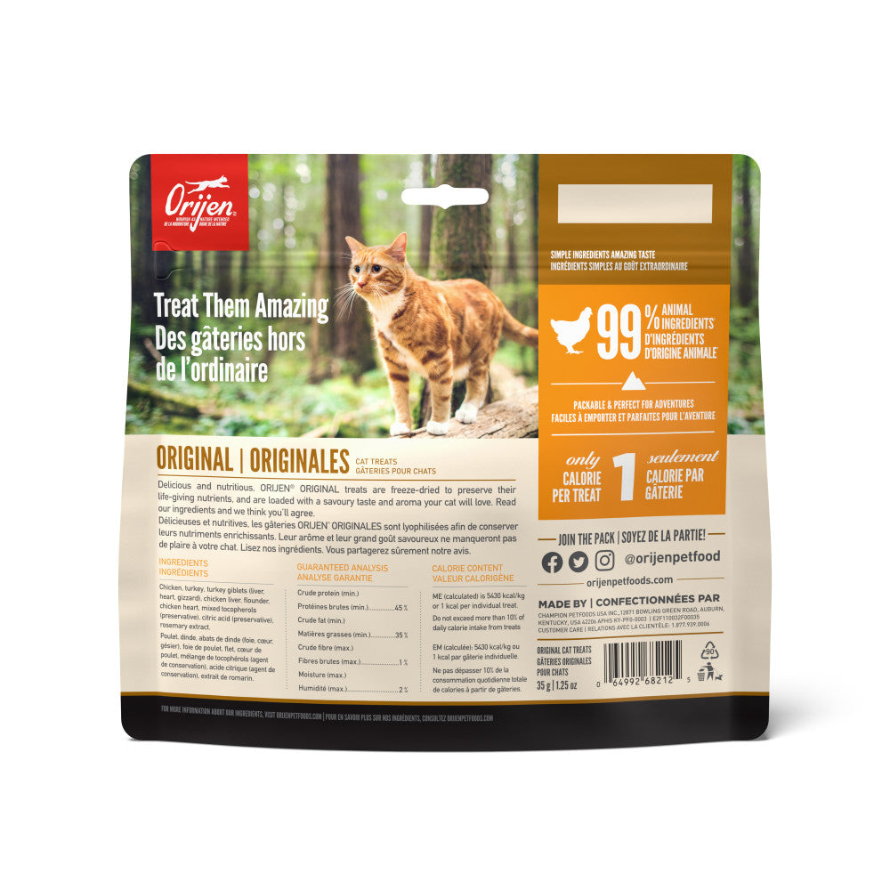 Orijen Freeze Dried Original Cat Treat (35g)