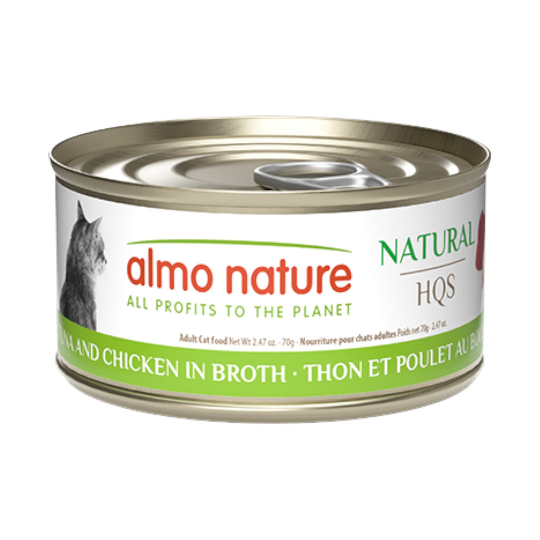 Almo Nature Natural Tuna &amp; Chicken Cat Can (70g)