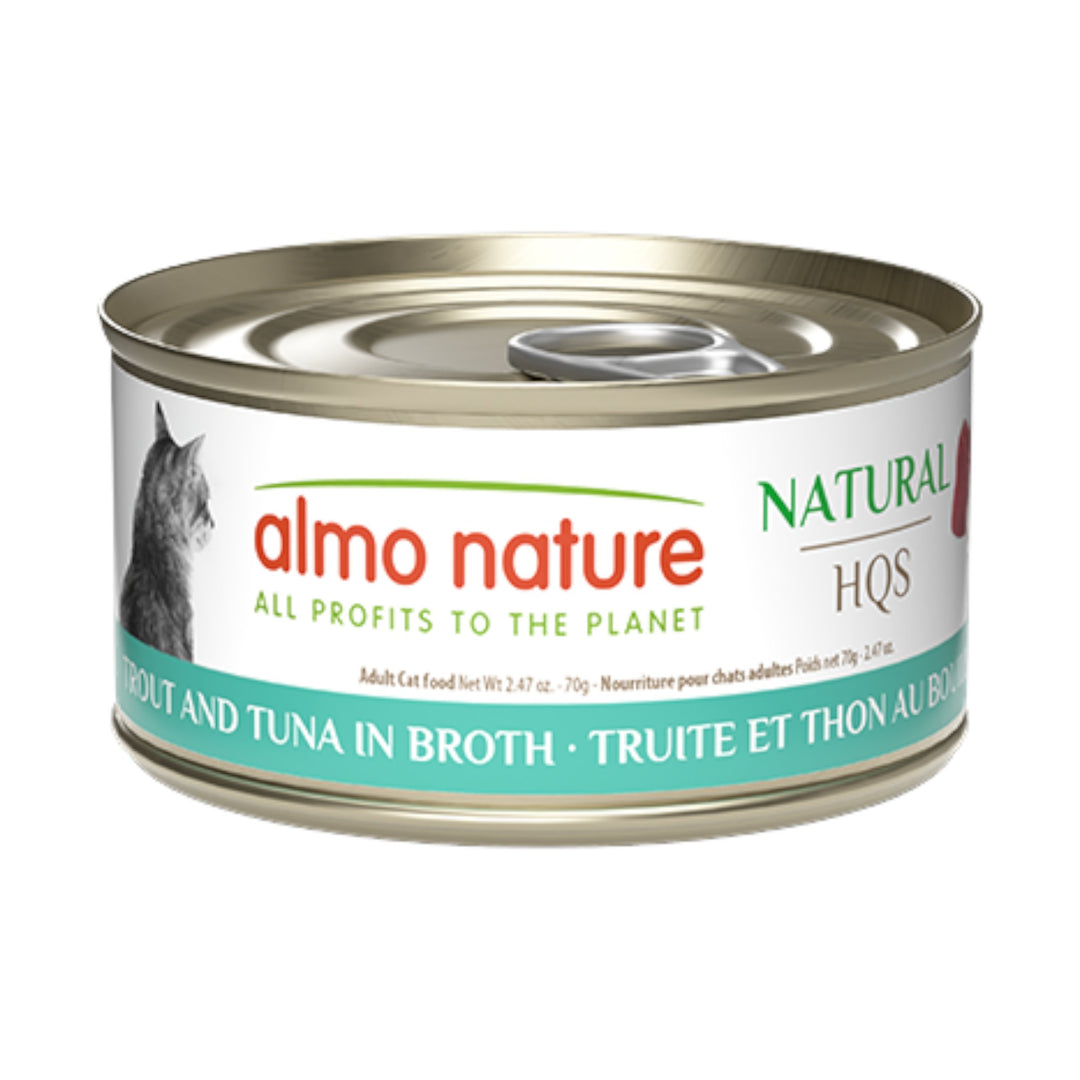Almo Nature Natural Trout &amp; Tuna Cat Can (70g)