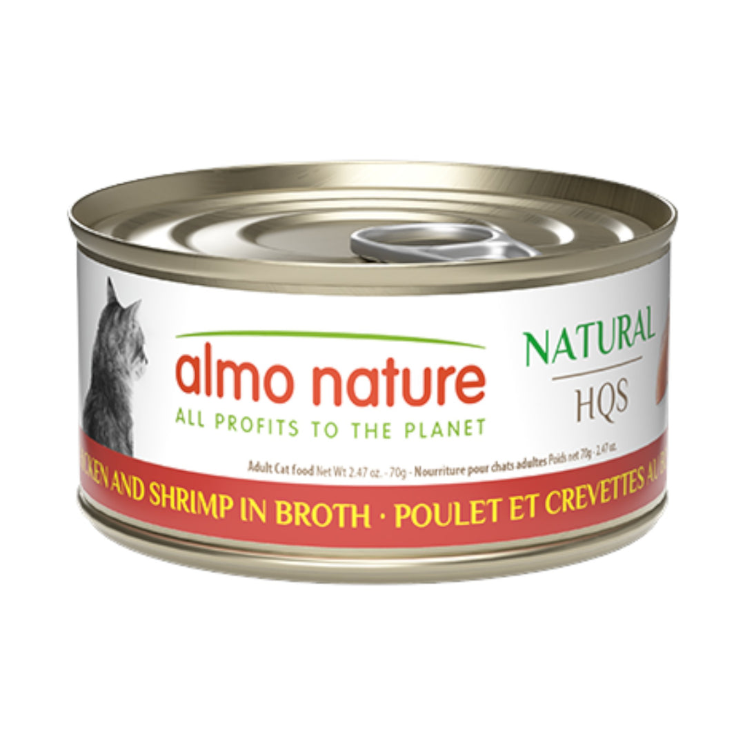Almo Nature Natural Chicken &amp; Shrimp Cat Can (70g)