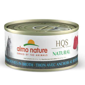 Almo Nature Tuna with Anchovies in Broth (70g)