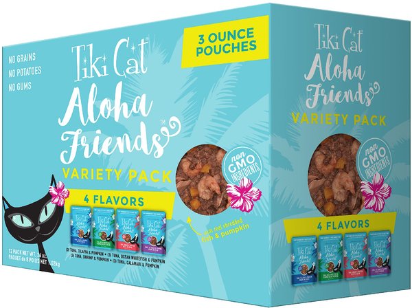 TIKI CAT ALOHA VARIETY PACK CAN 3OZ - Tail Blazers Etobicoke