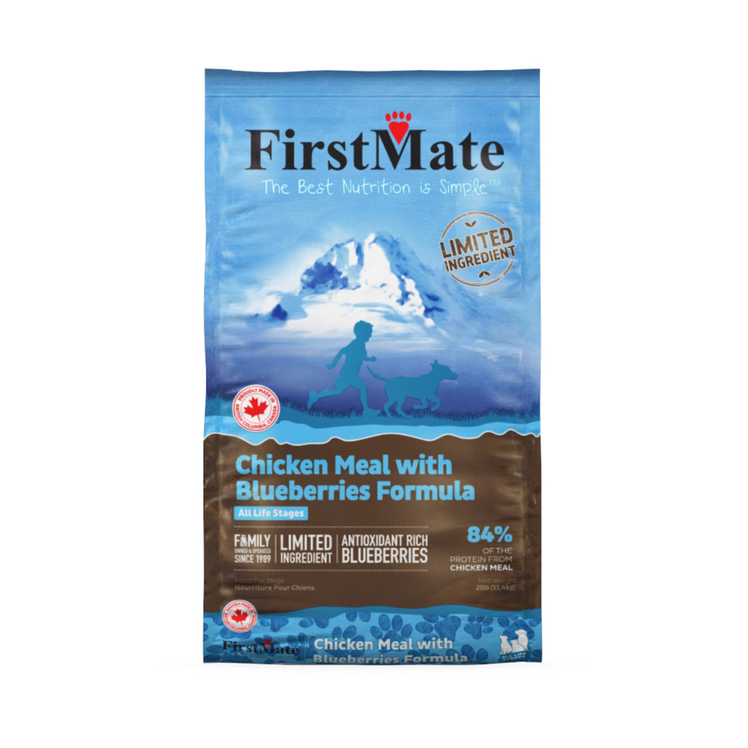 First Mate Grain-Free Chicken/Blueberry Dog (11.36kg)