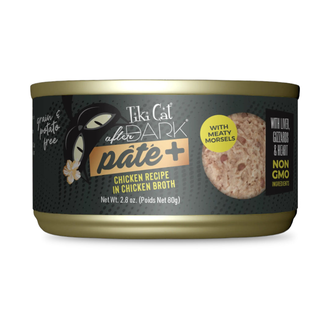 Tiki Cat After Dark Pate+ Chicken (2.8oz)