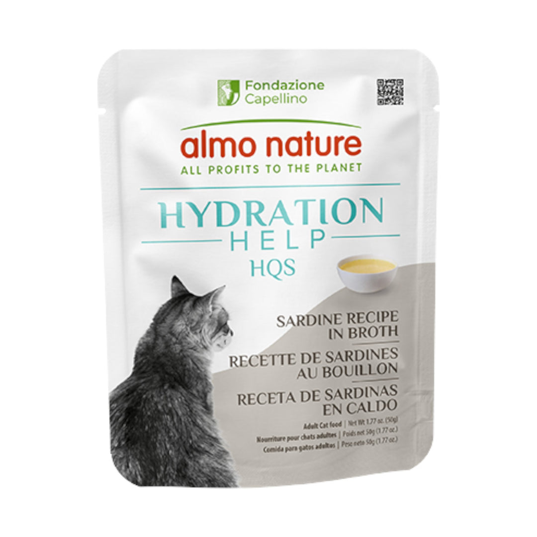 ALMO CAT HYDRATION SARD IN BROTH 50G