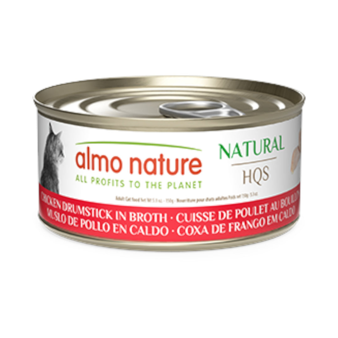 Almo Nature Natural Chicken Drumstick In Broth Cat Can (70g)