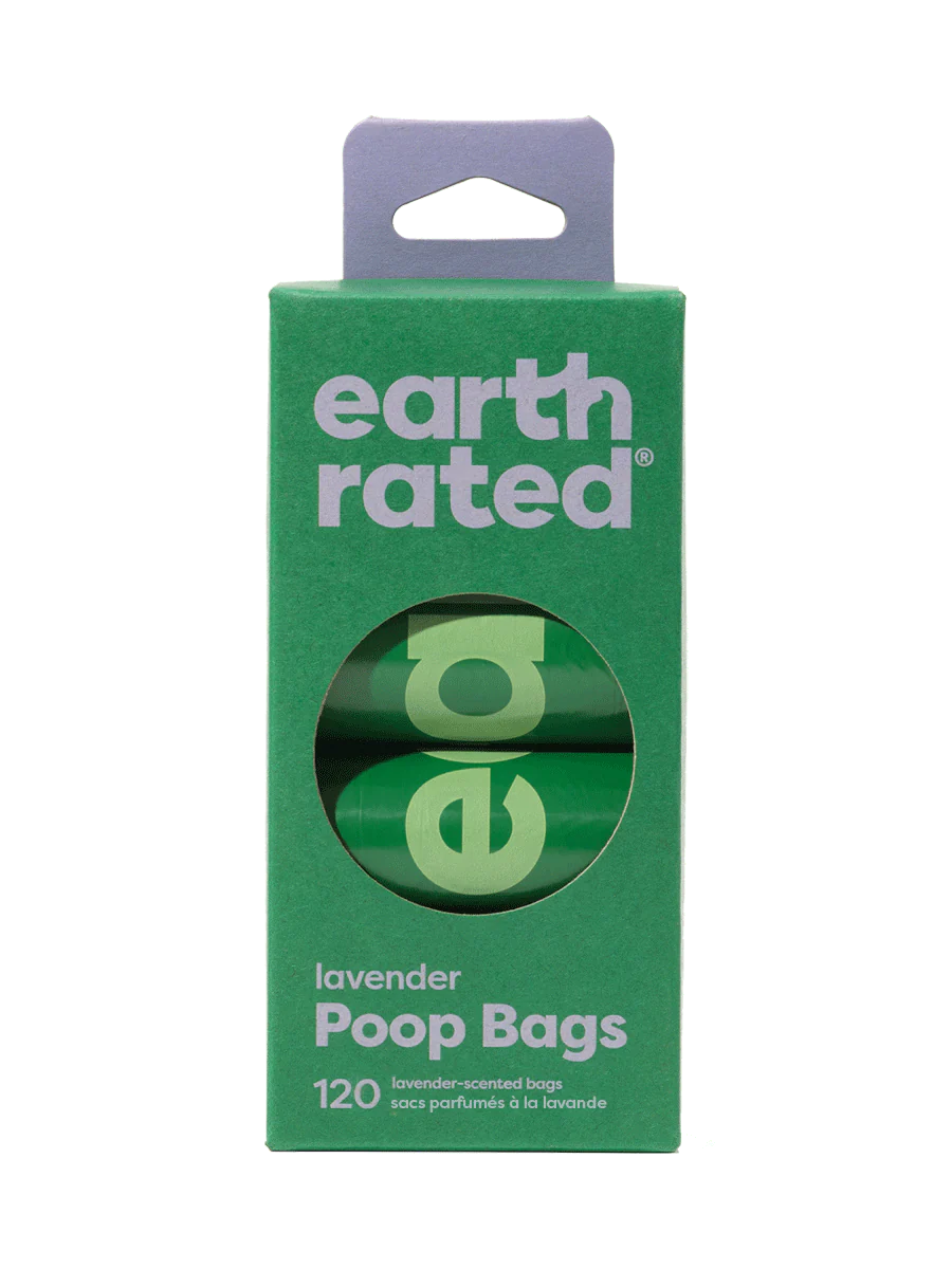 Earth Rated Bio Bags Lavender (120 Ct/ 8 Pack)