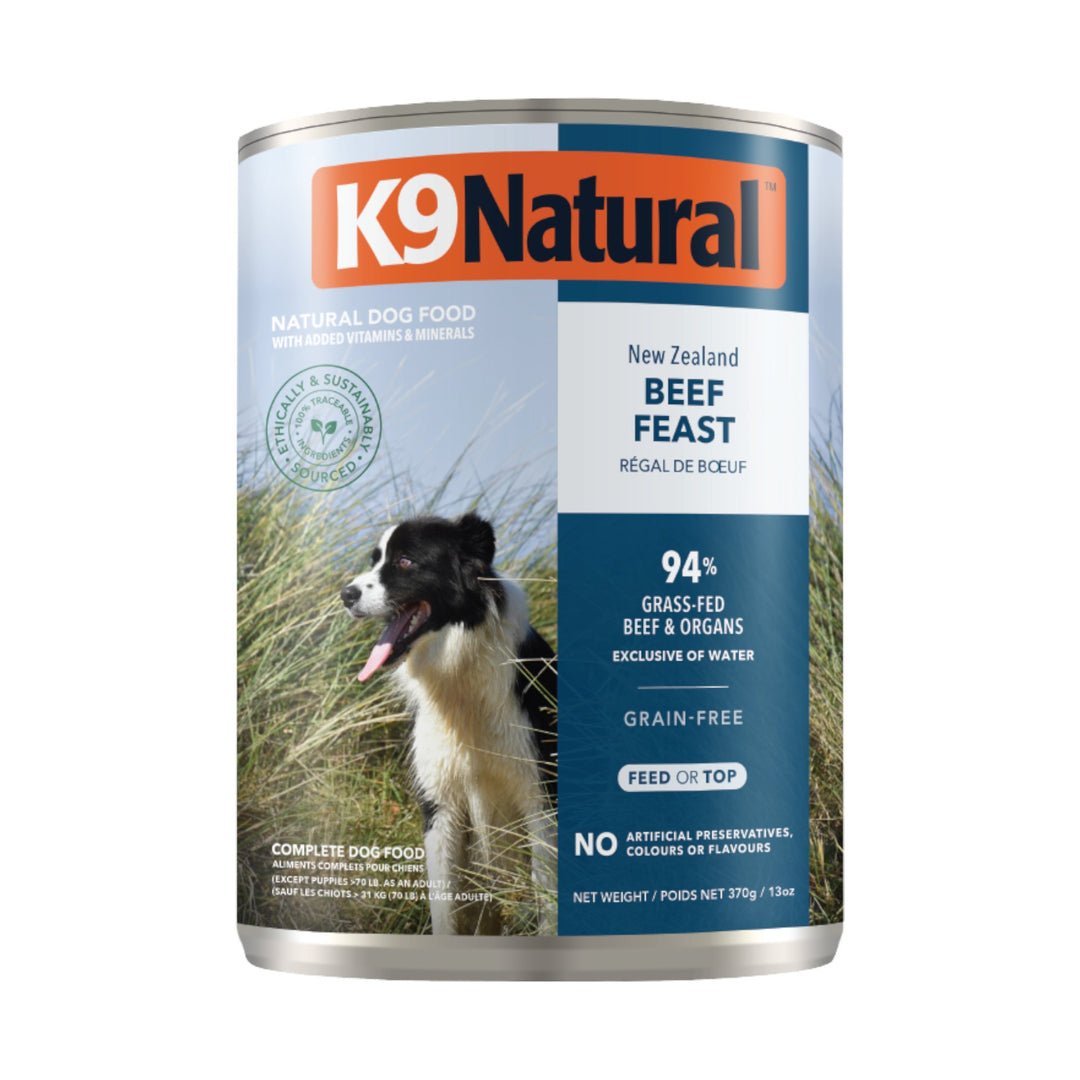 K9 Natural Beef Dog Can (13oz)