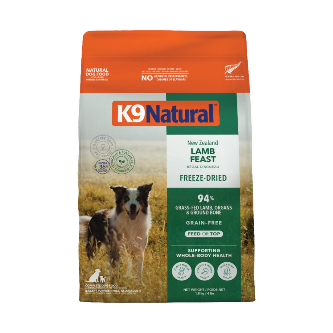K9 Natural Freeze-Dried Lamb (3.6kg)