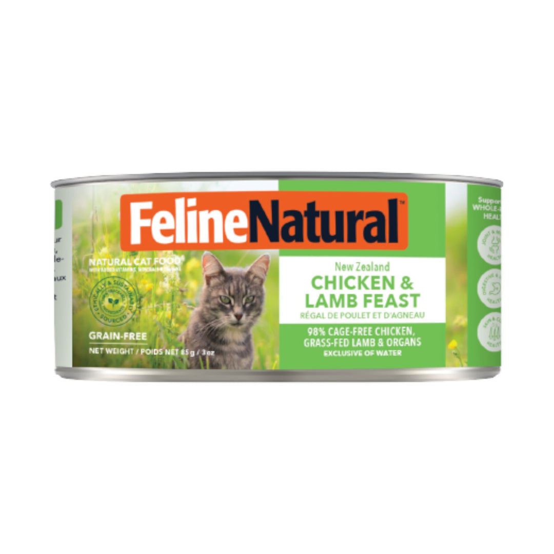 Feline Natural Chicken &amp; Lamb Feast Grain-Free Cat Can (3oz)