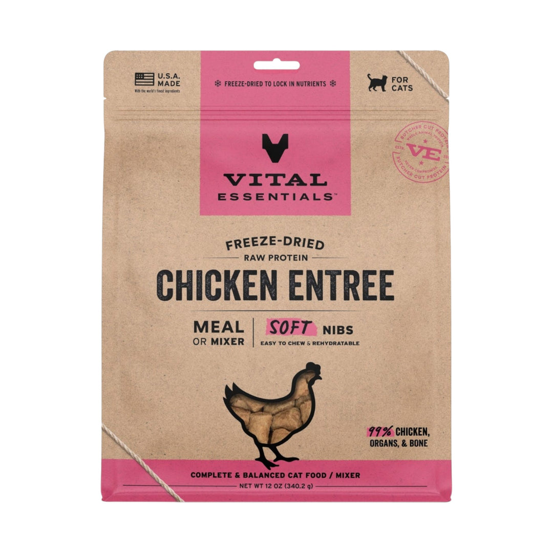 VE CAT FD CHICKEN SOFT NIBS 12OZ