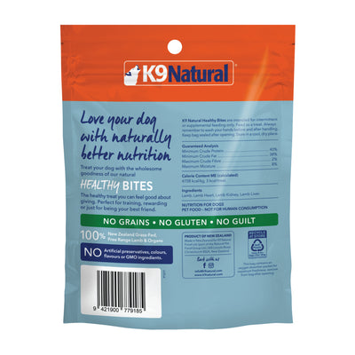 K9 NATURAL FD LAMB HEALTHY BITE 50G