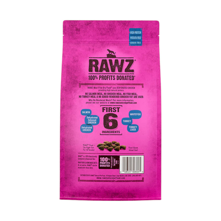 Rawz Salmon Dehydrated Cat Kibble (1.75lb)