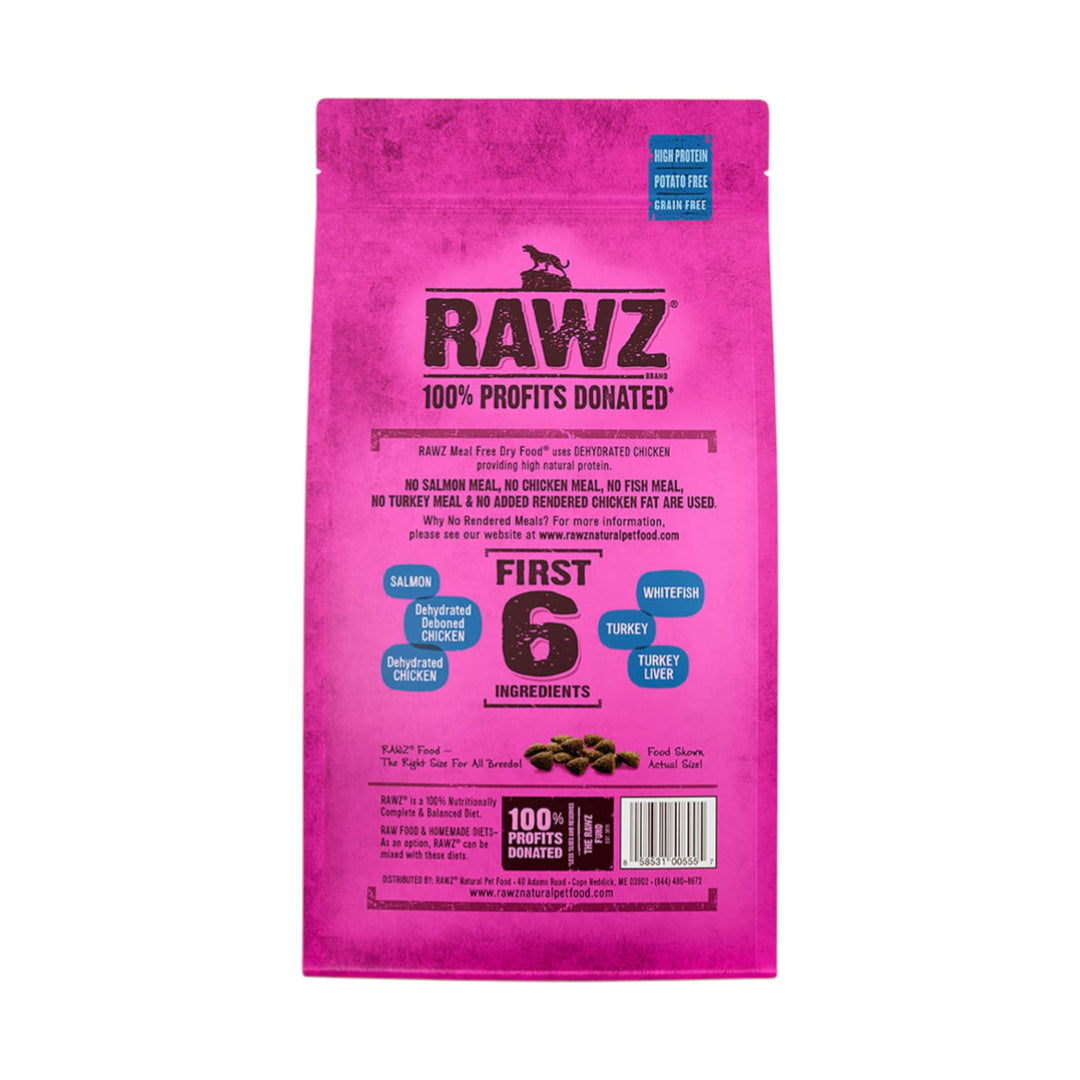Rawz Salmon Dehydrated Cat Kibble (3.5lb)