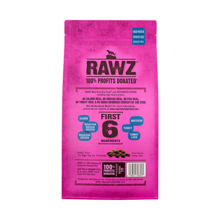 Rawz Salmon Dehydrated Cat Kibble (3.5lb)
