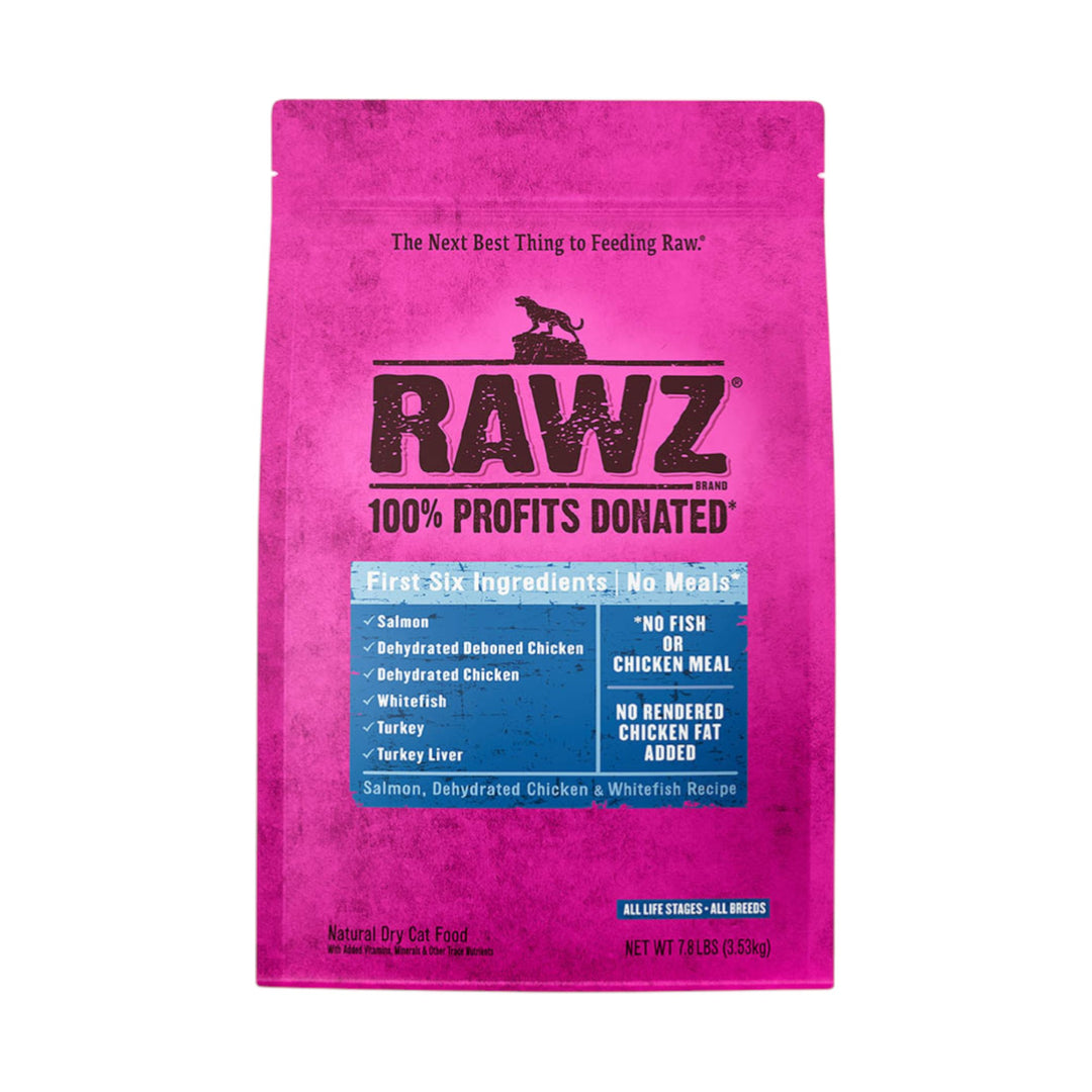Rawz Salmon Dehydrated Cat Kibble (7.8lb)