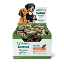 Whimzees Alligator Medium Chews Dog Treats Bulk