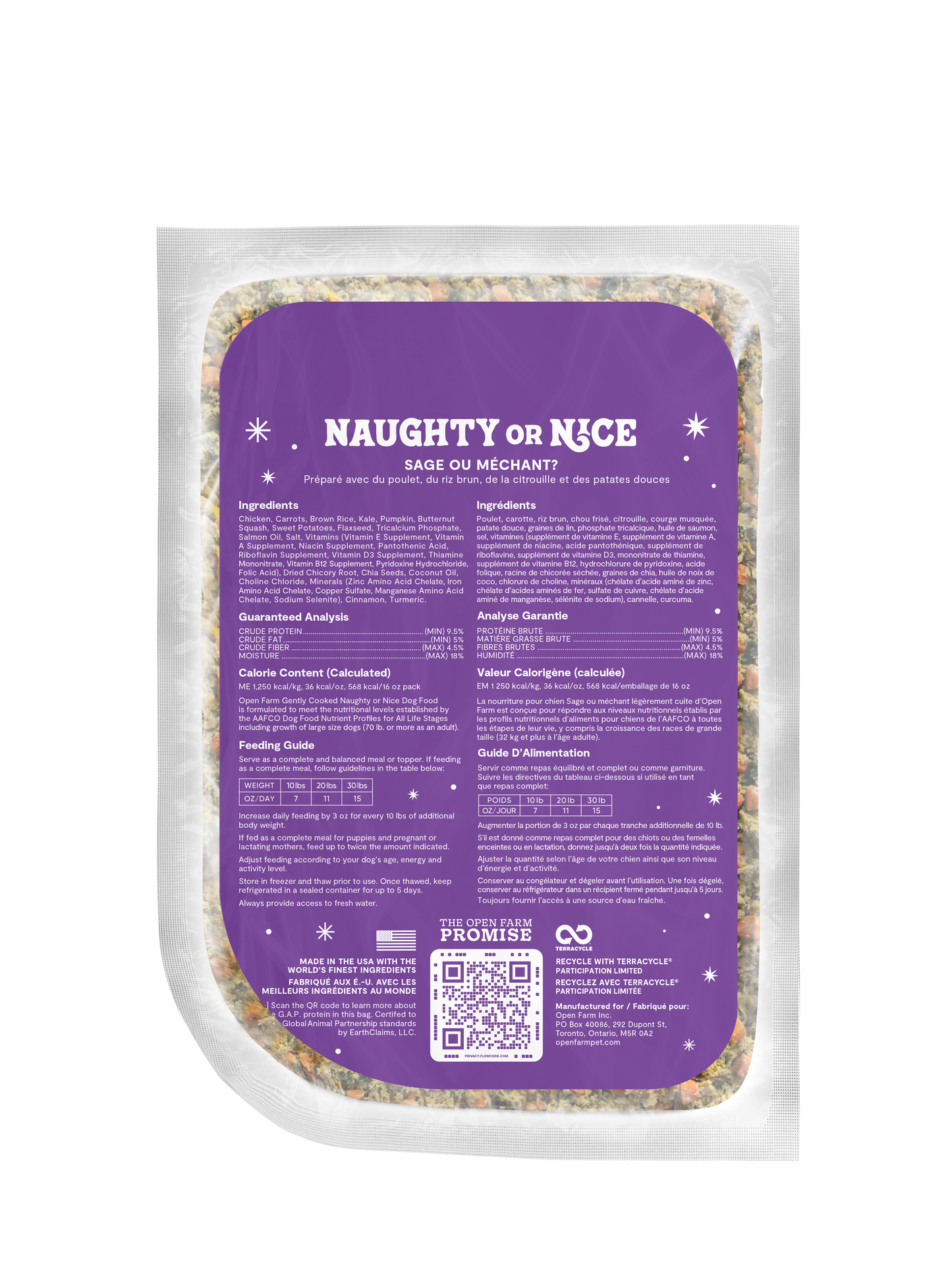 Open Farm Gently Cooked Naughty or Nice (16oz)