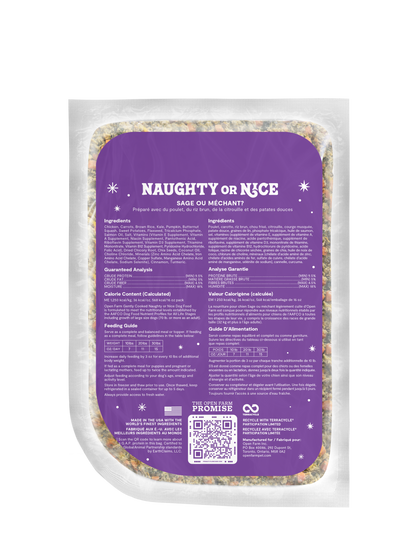 Open Farm Gently Cooked Naughty or Nice (16oz)