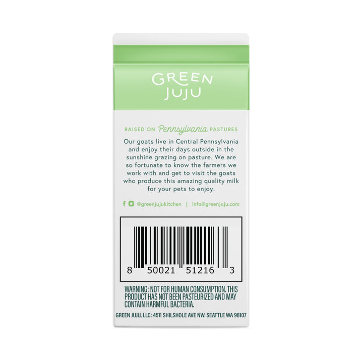 Green Juju Frozen Raw Goat&