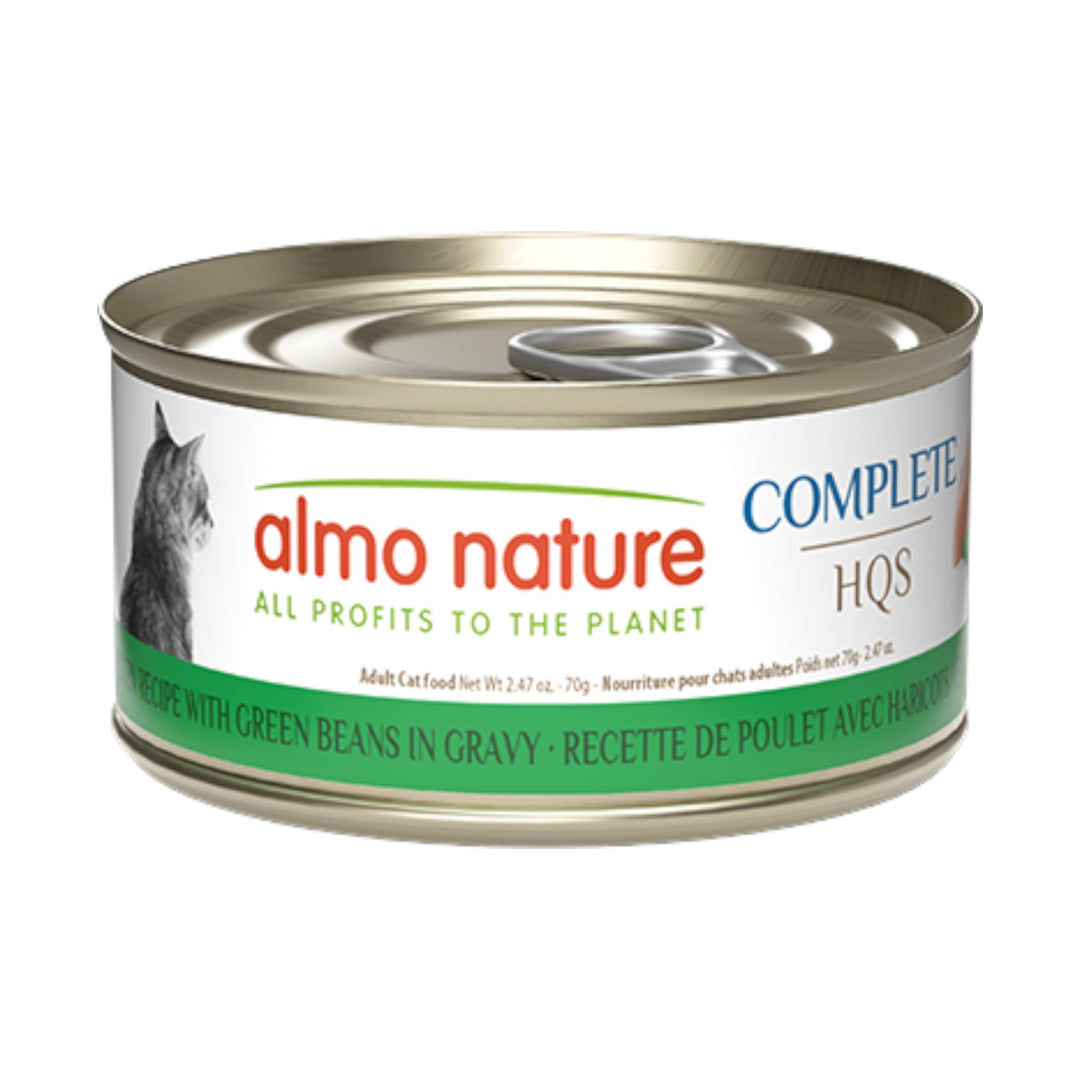 Almo Nature Complete Chicken &amp; Green Bean Cat Can (70g)