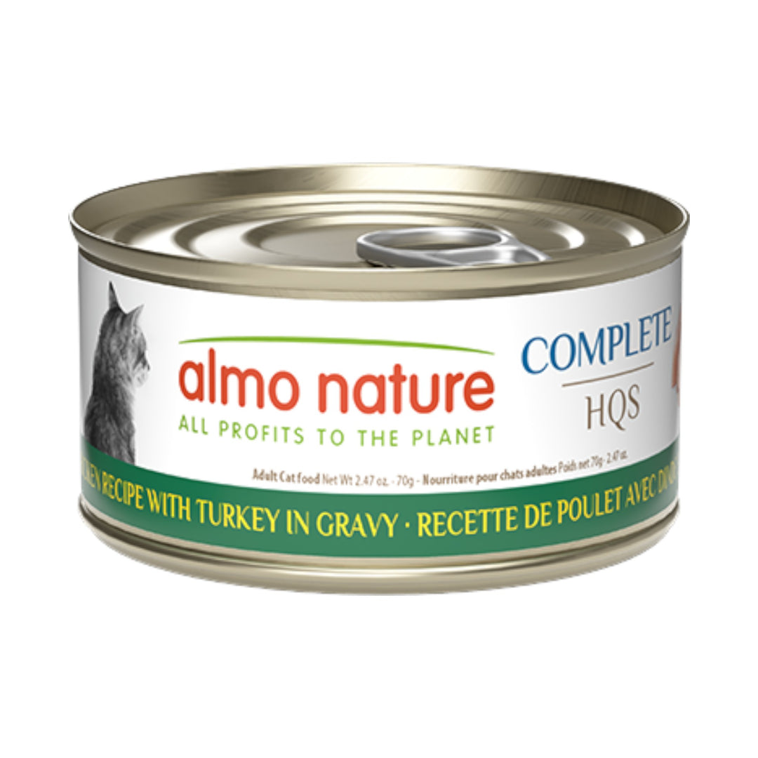 Almo Nature Complete Chicken &amp; Turkey Cat Can (70g)