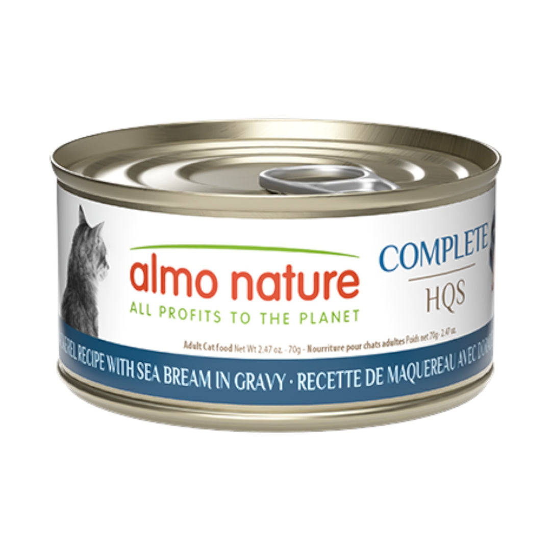 Almo Nature Complete Mackerel &amp; Sea Bream Cat Can (70g)