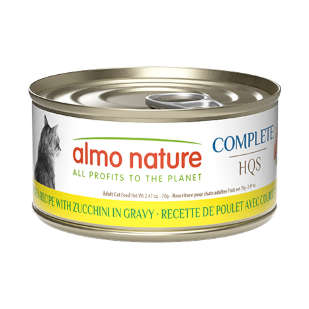 Almo Nature Complete Chicken &amp; Zucchini Cat Can (70g)