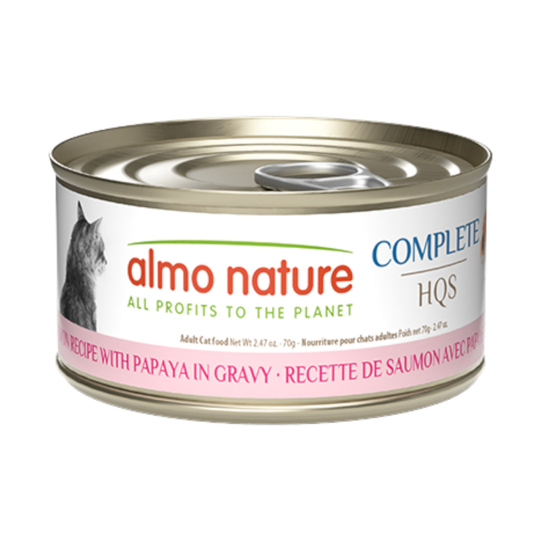 Almo Nature Complete Salmon &amp; Papaya Cat Can (70g)