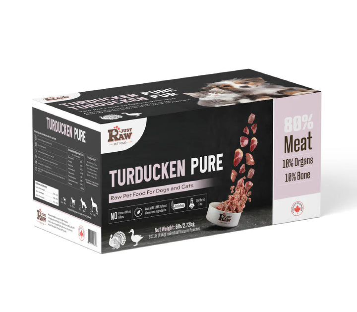 Just Raw Pure Turducken (6lb)