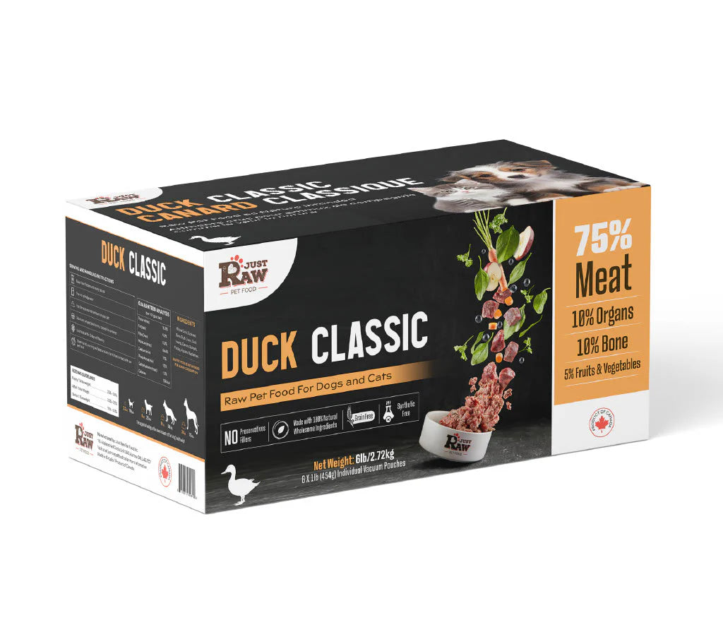 Just Raw Duck Classic (6lb)